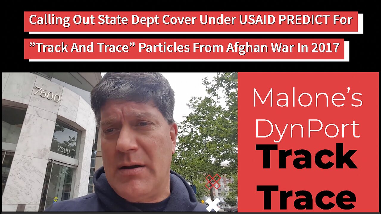 Calling Out DynCorp Track And Trace Particles In 2017, USAID PREDICT