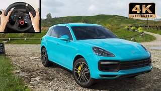 Porsche Cayenne | Forza Horizon 4 | Logitech G29 Gameplay "4K"