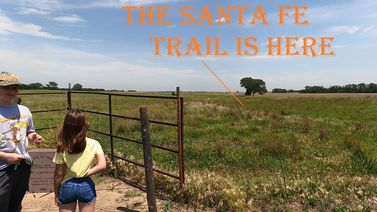 Wagon ruts, meadowlarks and a friendly dog