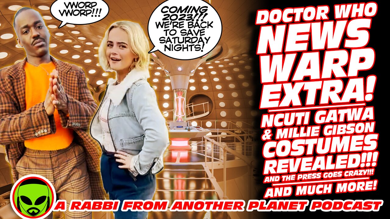 Doctor Who News Warp: Ncuti Gatwa & Millie Gibson IN COSTUME!!!