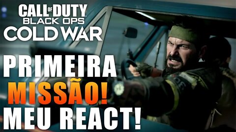 NOVO Black Ops Cold War Gameplay de Campanha Missão 1 Walkthrough! (Call of Duty Black Ops Cold War)