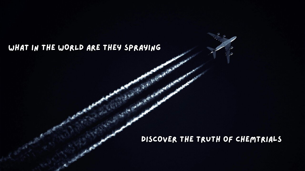 What in the world are they spraying?