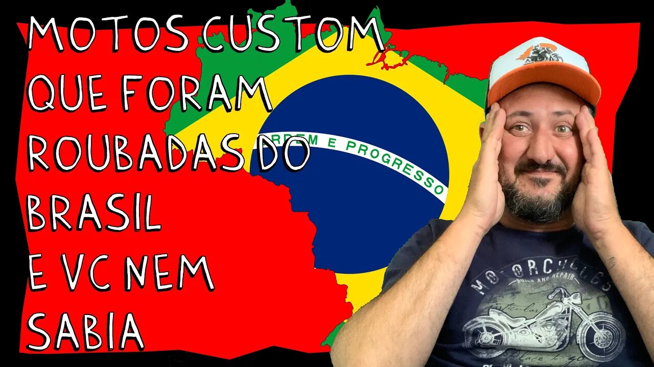 CHORA na CAMA AMERICANO, MOTOS CUSTOM que foram ROUBADAS do BRASIL e você nem sabia