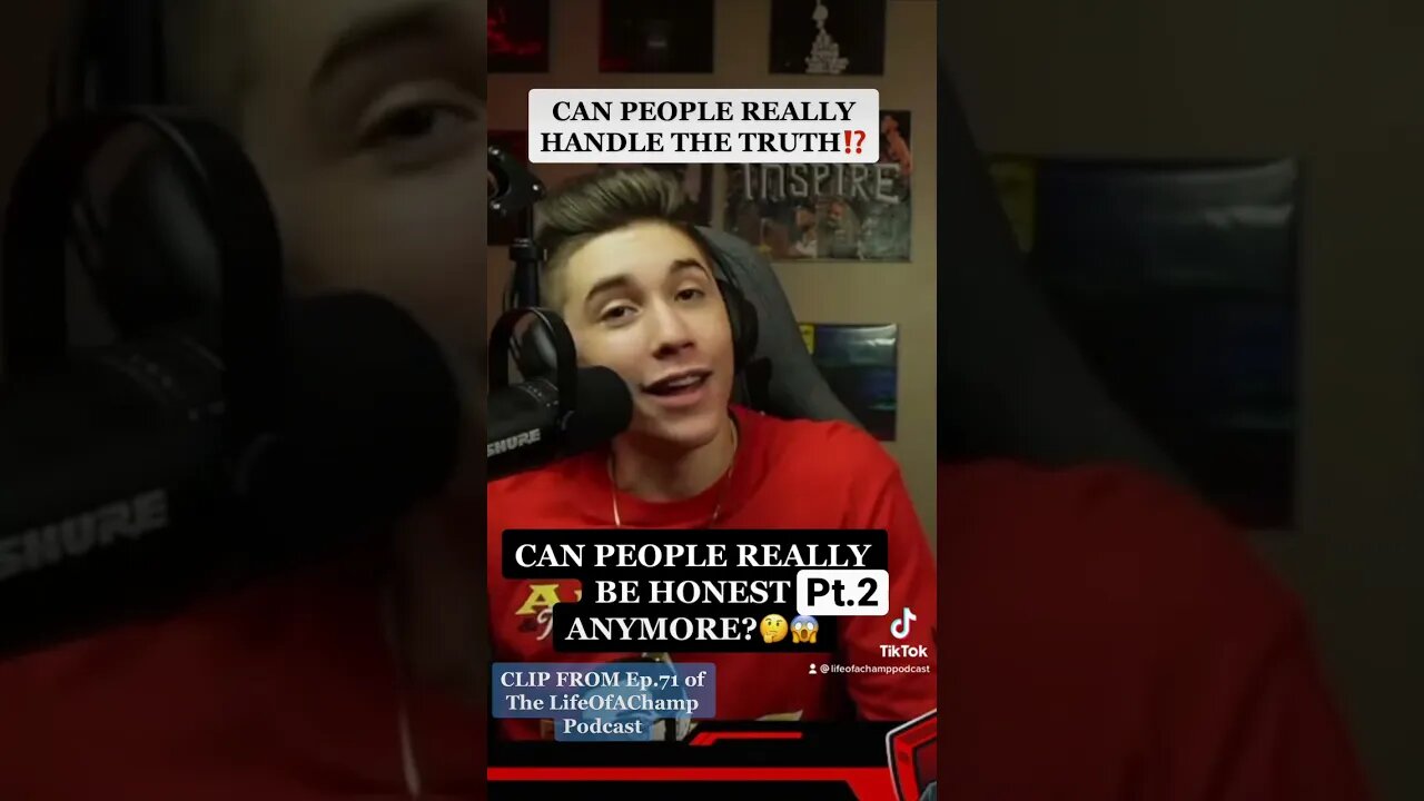 CAN PEOPLE REALLY HANDLE THE HONEST TRUTH⁉️🤔😱🤦🏻♂️