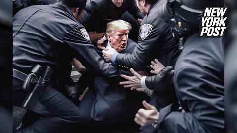 DEEP FAKES: A.I. Generated Video of President Trump Arrest Goes Viral on Twitter