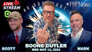 LIVE! @ 9pm EST! Boone Cutler on The 40K Ft View w/Scott & Mark