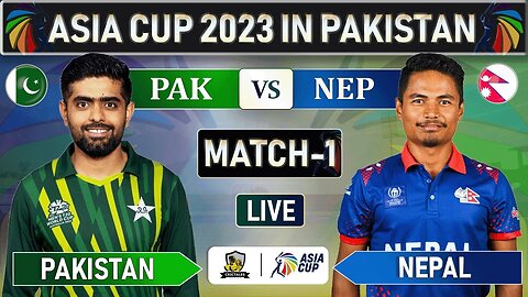 Pakistan vs Nepal Asia Cup 2023 Full Highlights Match 1 720p