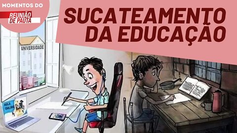 A campanha a favor do ensino remoto | Momentos do Reunião de Pauta