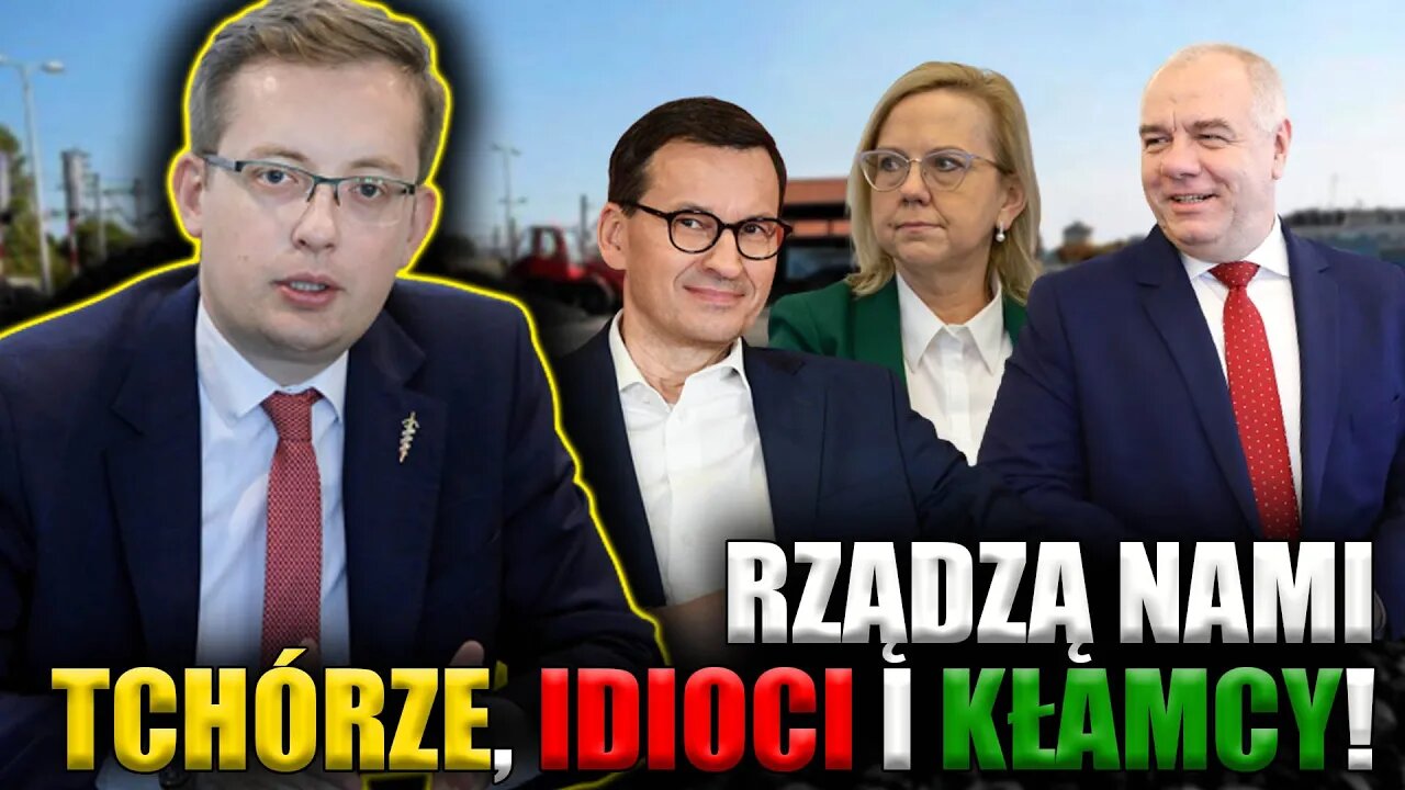 Rządzą nami TCHÓRZE, IDIOCI i KŁAMCY! Winnicki wprost o Morawieckim, Sasinie i Moskwie