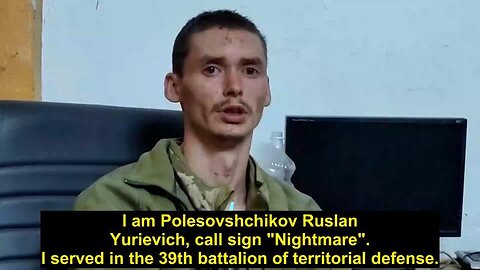 Ukrainian POW Describes the Horror of His Battalion - No One Wants To Fight - Massive Losses
