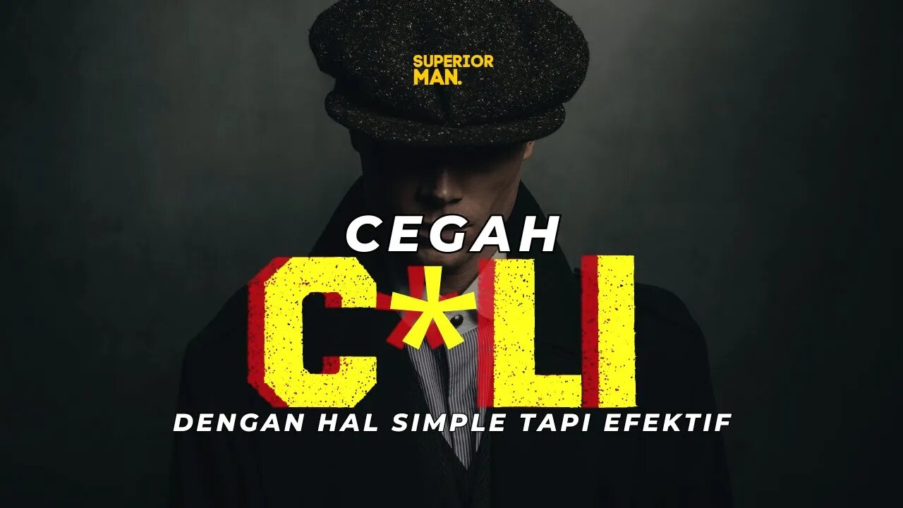 STOP C*LI dengan 12 RESEP AMPUH!