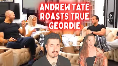 ANDREW TATE ROASTS TRUE GEORDIE - Live Stream