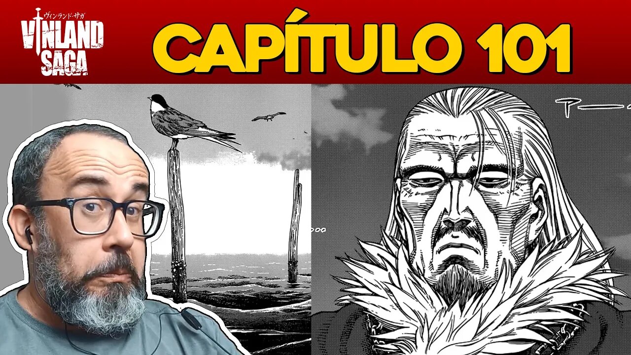 O AGIOTA DAS CORRENTES E A BUSCA POR REDENÇÃO DE THORFINN. | manga vinland saga capitulo 101