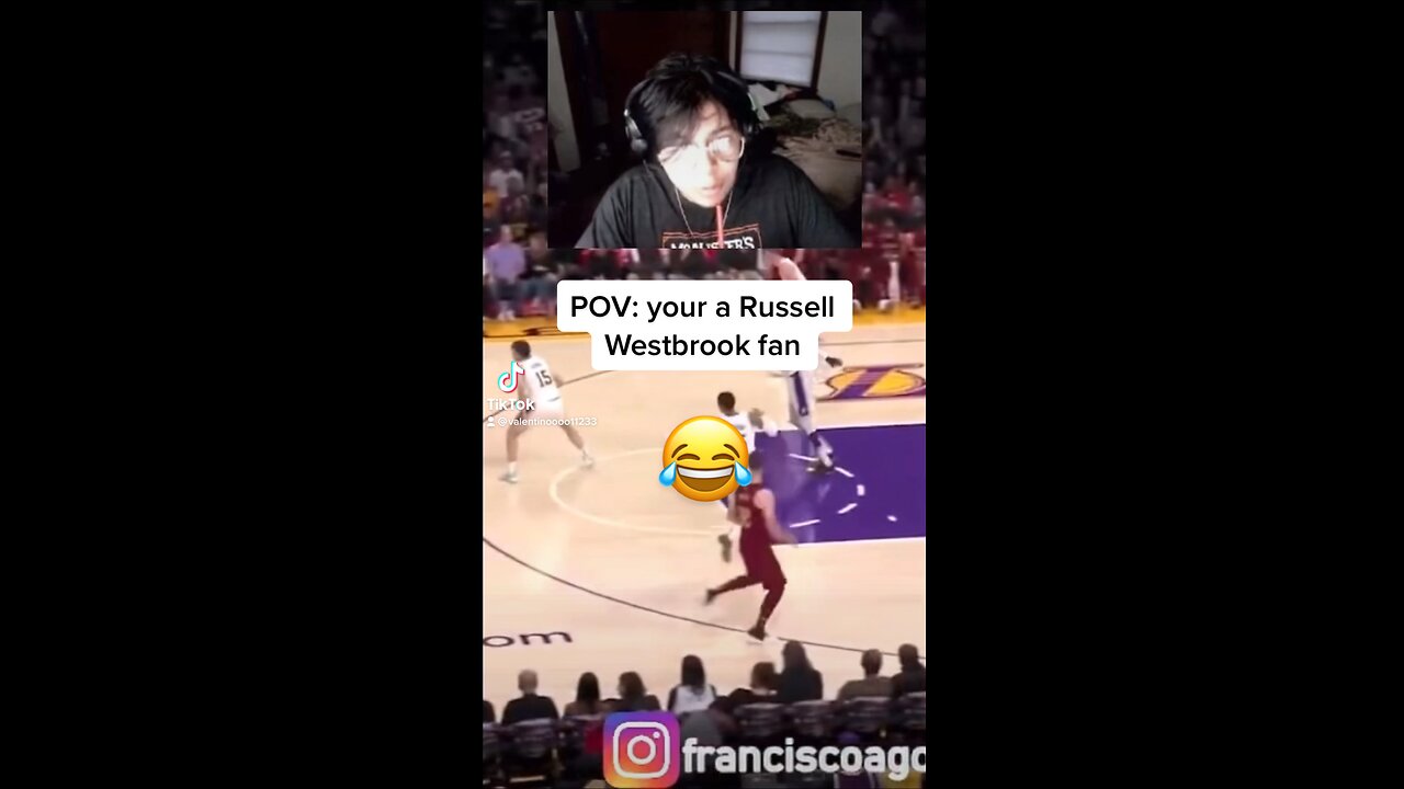 POV: your a Russell Westbrook fan 😂