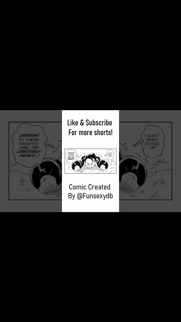 Heavenly Training: Dragon Ball Super Comic Dub Part 2 #short