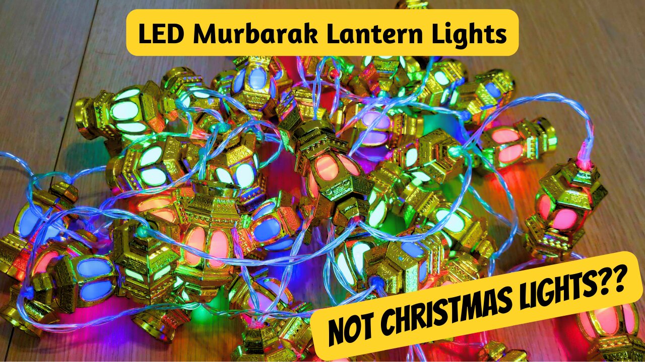 Murbarak LED Lantern Lights