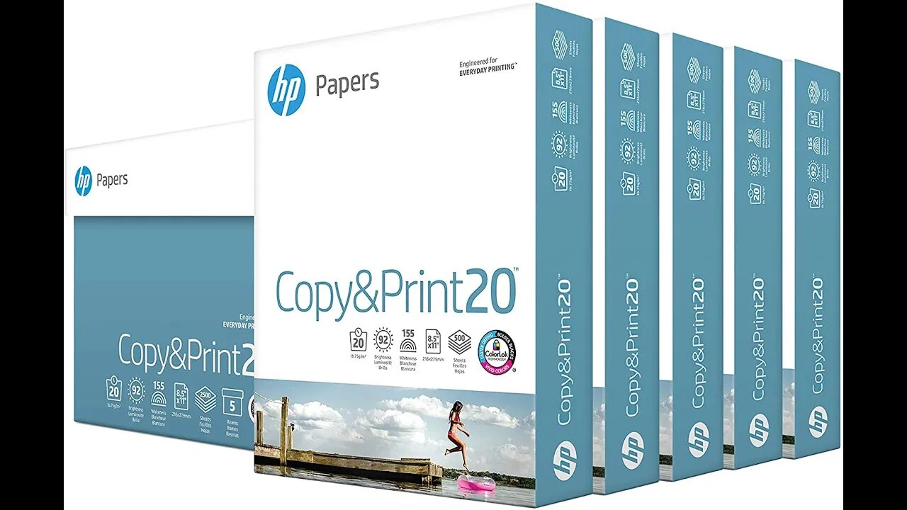 HP Copy & Print 20: Printer Paper Review