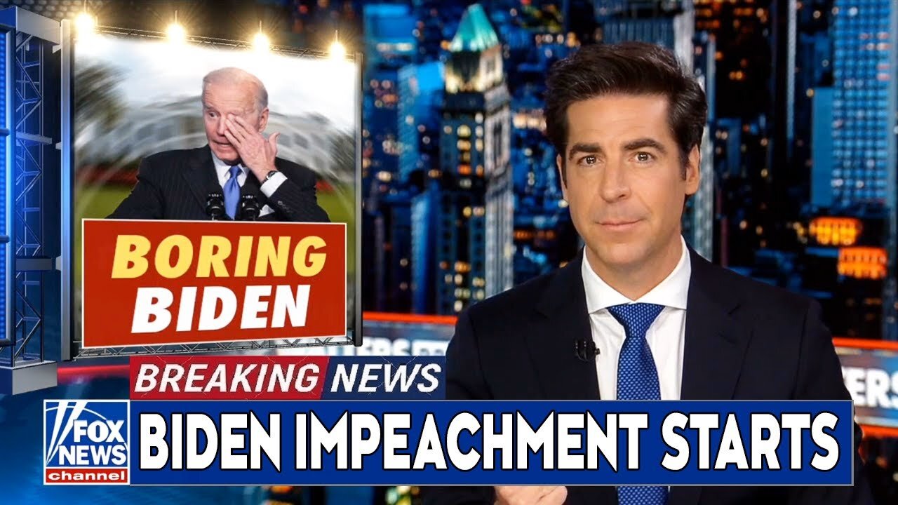 Jesse Watters Primetime FULL HD || BREAKING NEWS ,BORING BIDEN || Biden Impeachment Stars