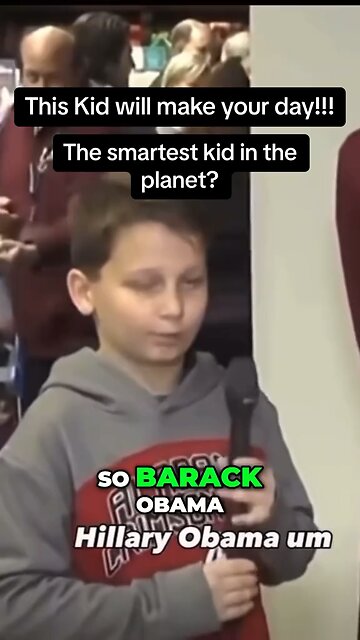 🤭 This kid’s joke will make your day! ✈️ Barack Obama, Hillary Clinton, and Nancy Pelosi…