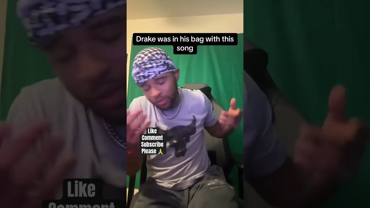 Drake was in his bag with this song 🎧 tiktoks shorts reacts music #funnyreel #funny #music #hiphop