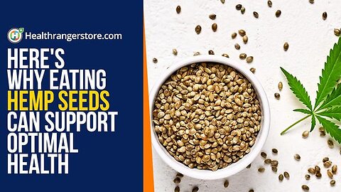 Here's why eating hemp seeds can support optimal health