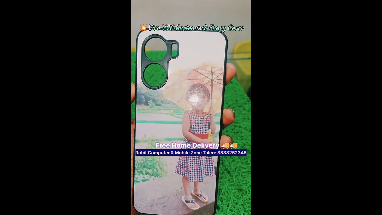 Vivo Y56 Custmized Camera Protection Mobile Back Cover Printing Available 🔥🔥 Free Home Delivery