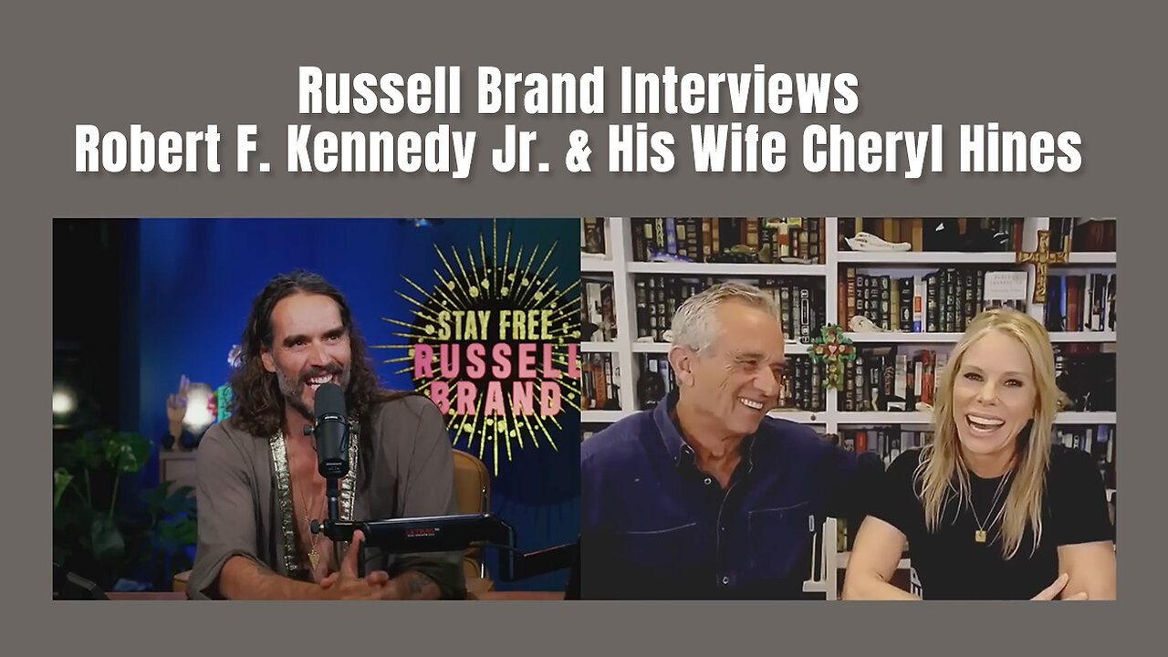 Russell Brand Interviews Robert F. Kennedy Jr. & His Wife Cheryl Hines