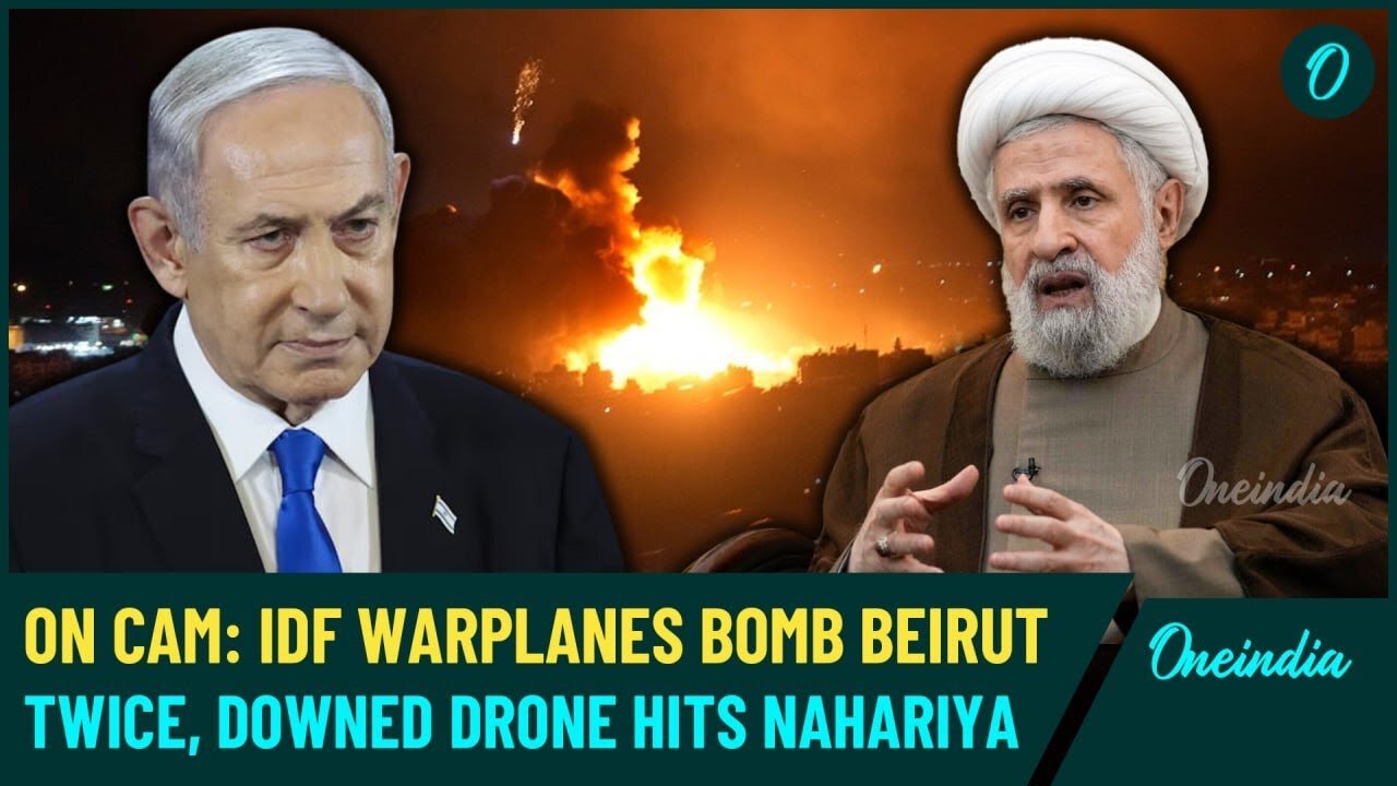 Israel’s Massive Air Assault in Provokes Hezbollah| Weapons Depot, Command Centre, Buildings Bombed