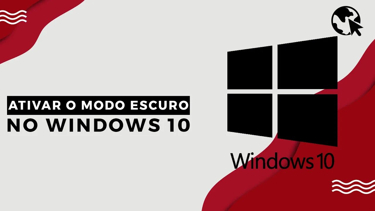 Como ativar MODO ESCURO no WINDOWS 10