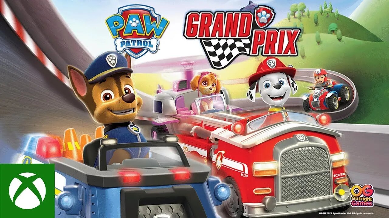 PAW Patrol Grand Prix Announce Trailer