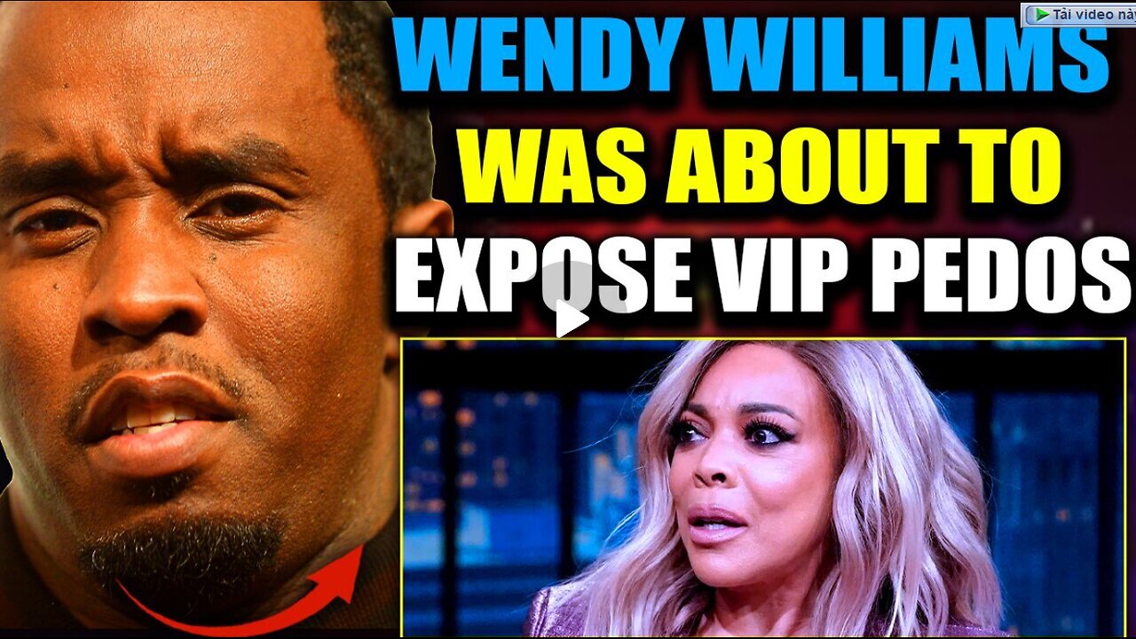 Insider- 'Diddy Trying To KILL Wendy Williams for Exposing VIP Pedophile Ring' - Dec 5.