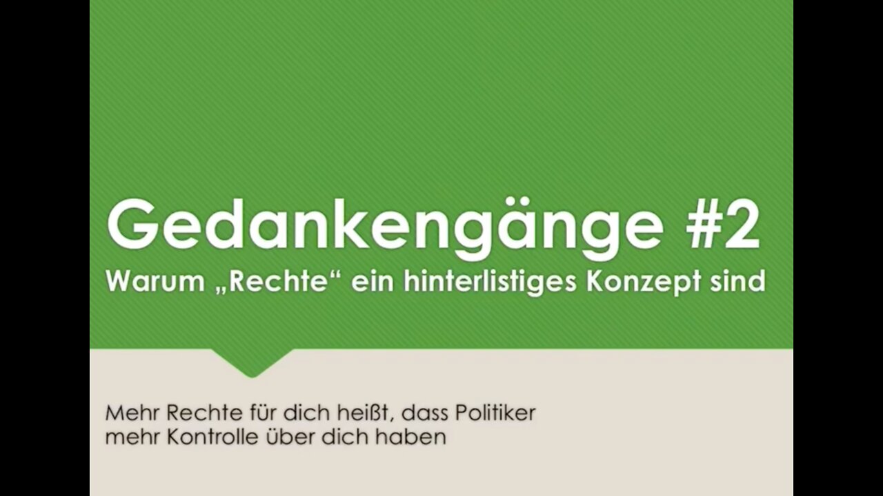 Warum Rechte Politikern mehr Macht geben | Gedankengänge #2 | Privatisierte Philosophie