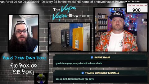 THE Saturday Night Vapeaway with Vape or No Vape!