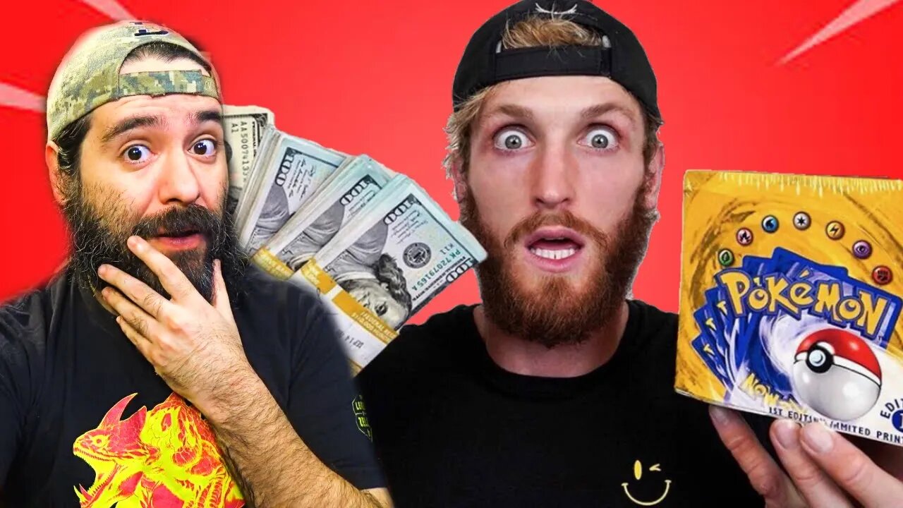 Did Logan Paul GET SCAMMED with $3.5 Million FAKE Pokemon Box? | 8-Bit Eric