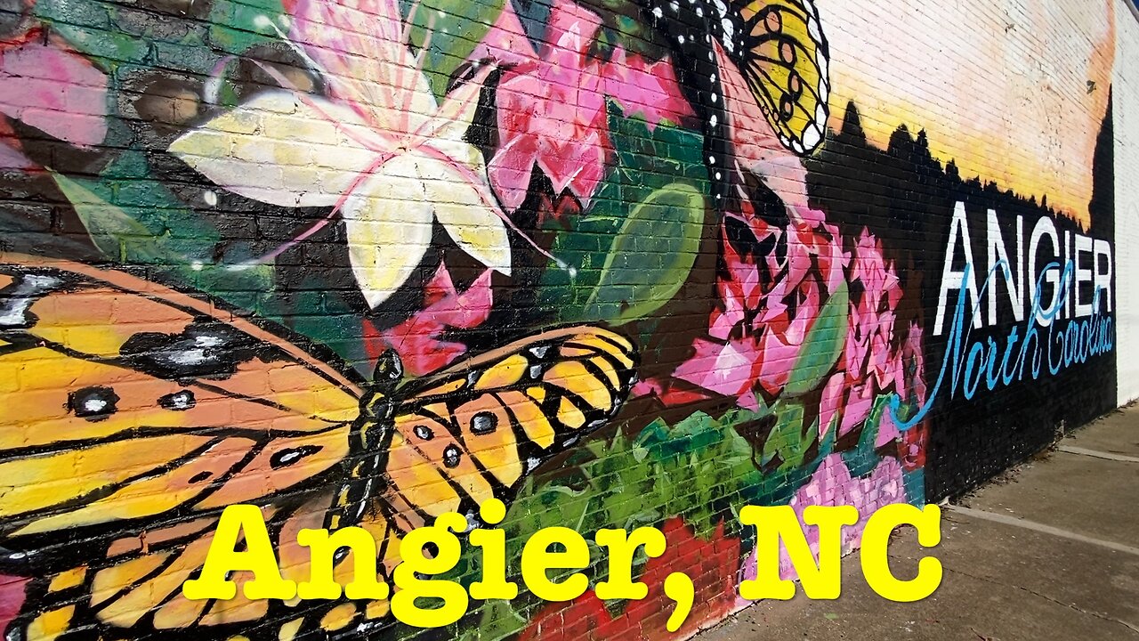 Angier, NC, Town Center Walk & Talk - A Quest To Visit Every Town Center In NC