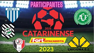 Participantes do Campeonato Catarinense 2023