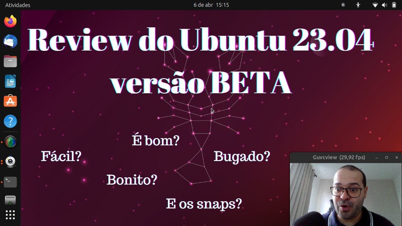 Review do Ubuntu 23.04 versão BETA