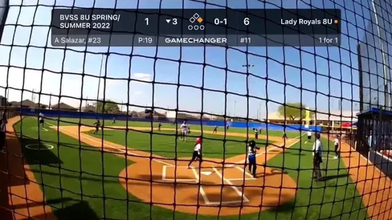 Amazing Catch by 8 year old during championship game 🥎