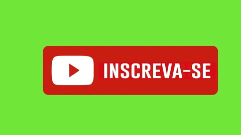 Chroma key botão inscreva-se green screen