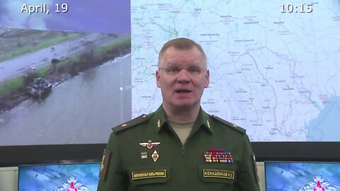 Russia's MoD April 19th Daily Special Military Operation Status Update!