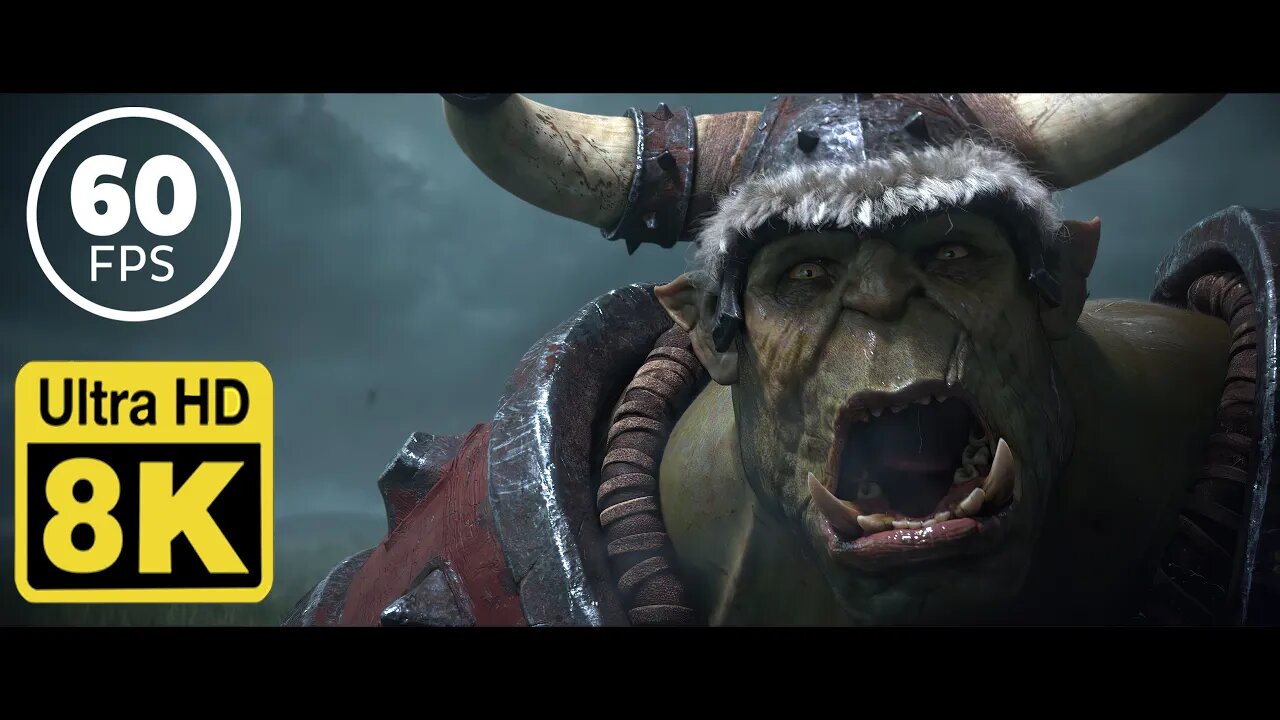 Warcraft III: Reforged Cinematic Trailer 8K 60 FPS (Upscale with Machine Learning AI)