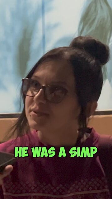 He told her he was a simp 😅