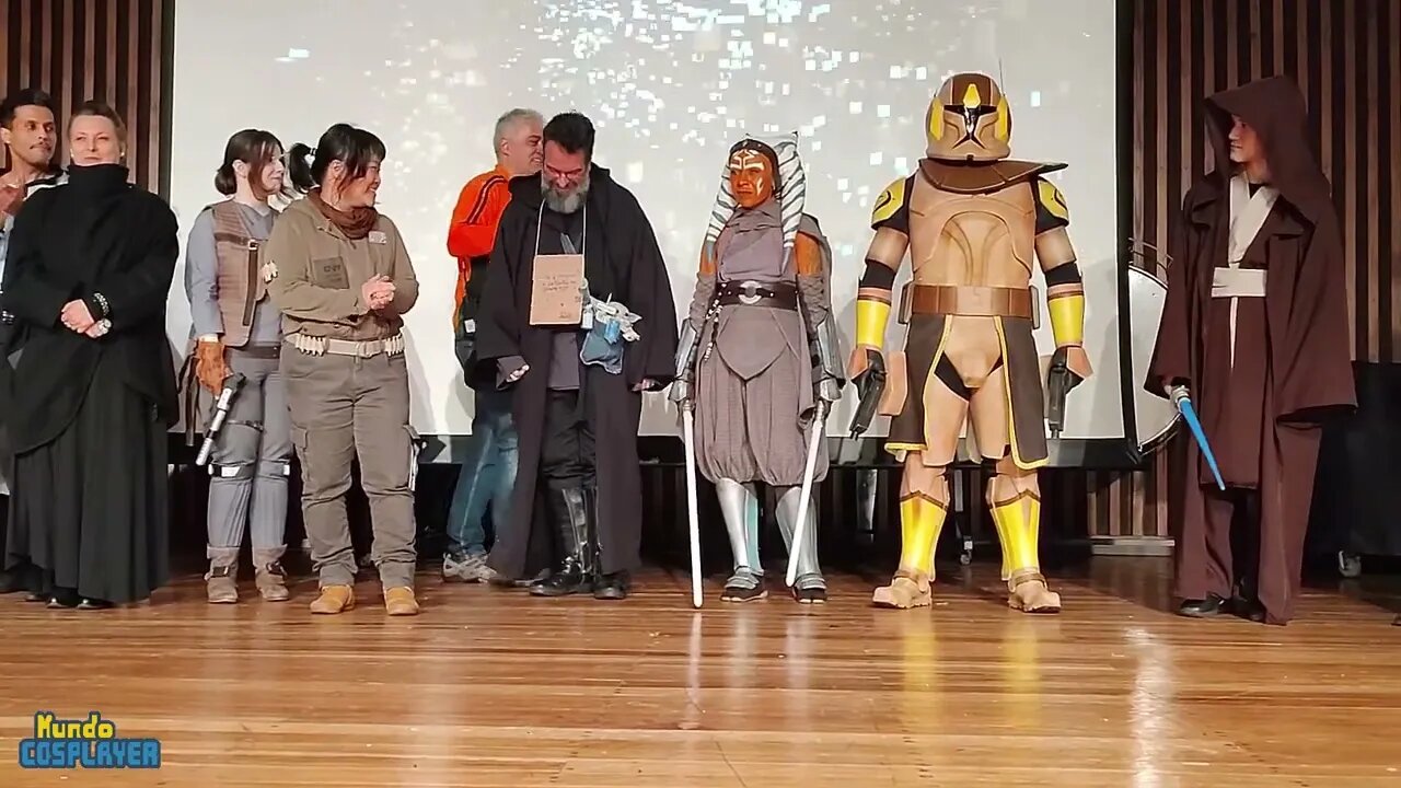 Desfile Cosplay LIGHT SIDE no Jedicon 2022, em São Paulo