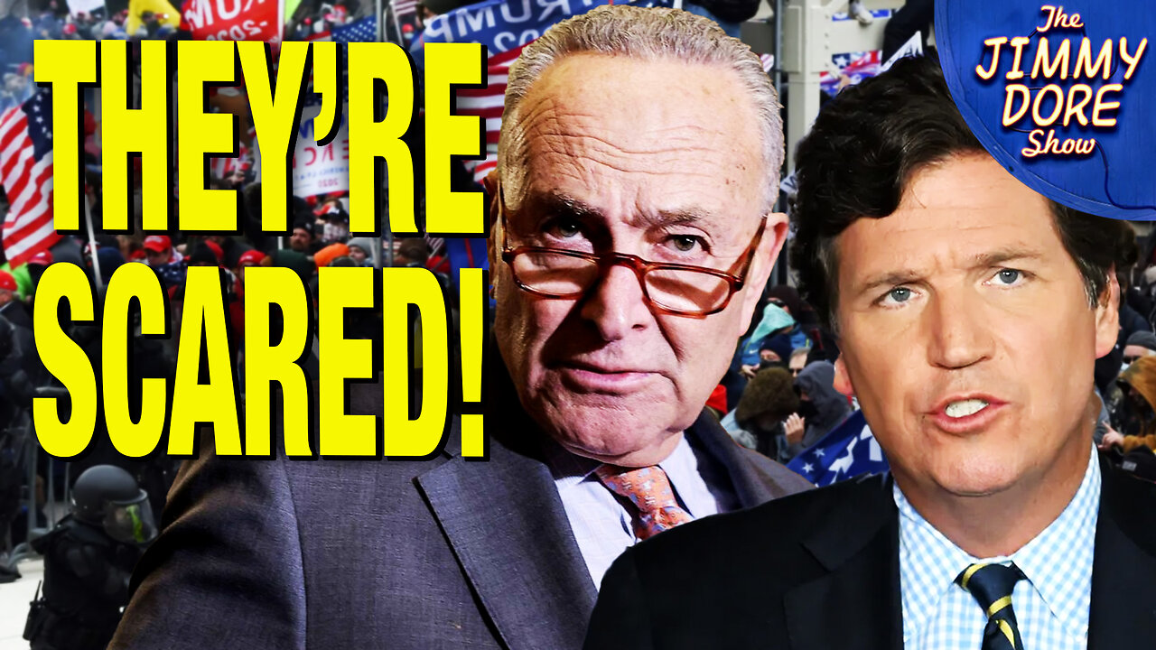 Chuck Schumer DEMANDS Fox News Silence Tucker Carlson