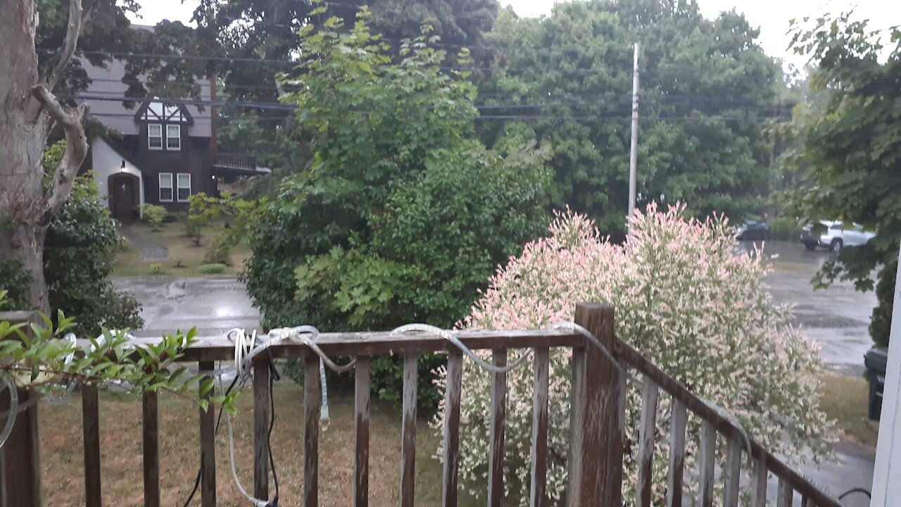 Rain Storm in Nova Scotia