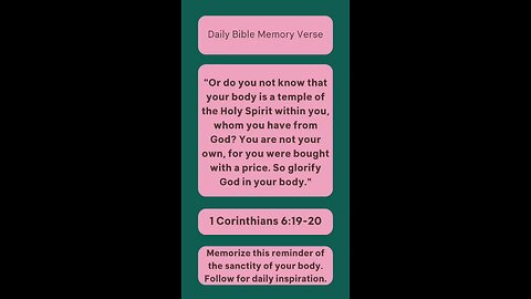 Bible Memory Verse of the Day #christianity #God #Jesus #Bible #Biblestudy #1Corinthians