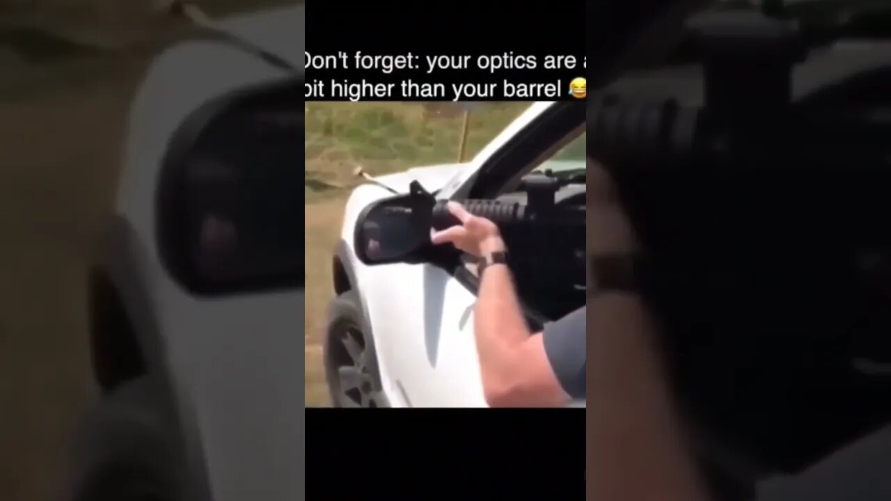 don't shoot your mirror!!!