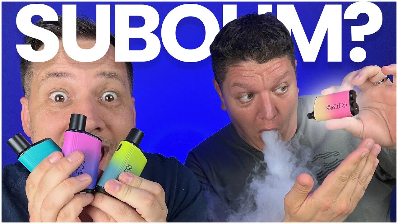 The Fully Rechargeable Sub-Ohm Disposable? SMPO Max Review