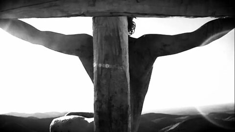 Willem Dafoe on the set of The Last Temptation of Christ