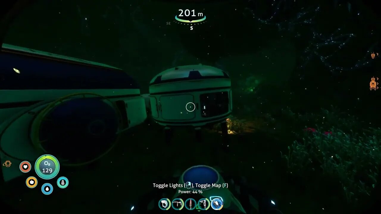 Subnautica: Below Zero Divethrough. Part 5 of 11. Lilypad Island and Cave. Omega Lab. Mercury Bow.